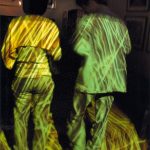 Light performance at the exhibition ‘Light Play’ by Trinh Le, 2022